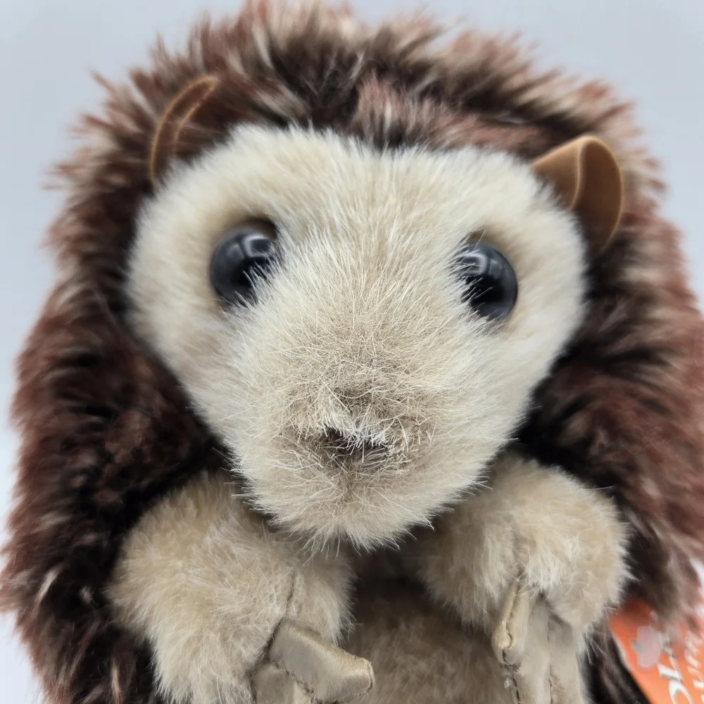 Folkmanis Hedgehog Hand Puppet With Tag